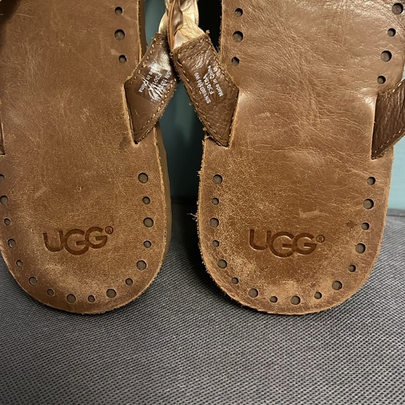 UGG women’s thong slippers size 9 S/N 100-7559 - Picture 12 of 16